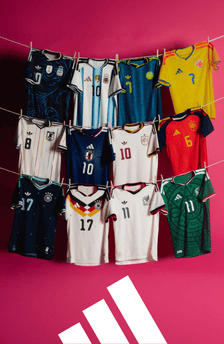 adidas x FIFA World Cup 26™ もっと自由に、自分らしいスタイルで楽しもう。