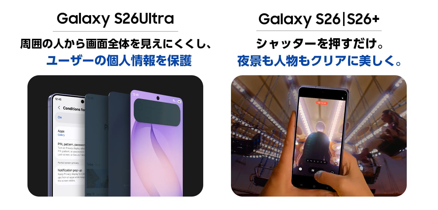 Samsung showcase